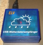 Wetterdatenempfänger USB-WDE1 von ELV
